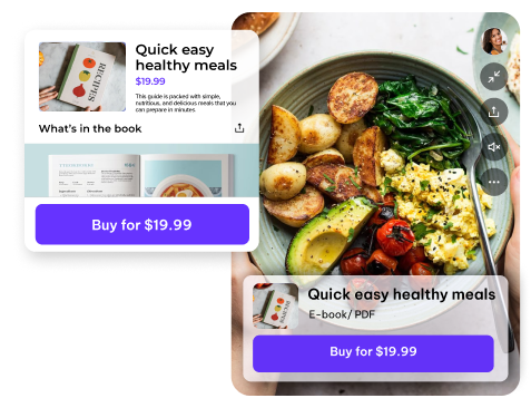 Sell Recipe Ebooks & Home Guides ​