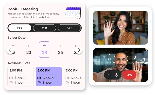 Google Calendar Bookings for 1:1 Consultations