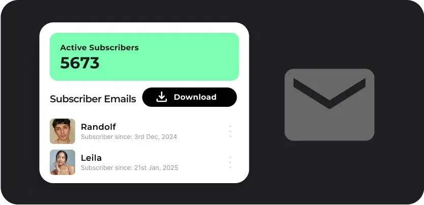 build your contact list
