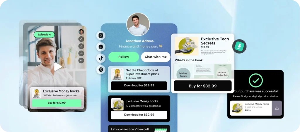 1. Selling Digital Products (Ebooks, Courses, Templates & More)