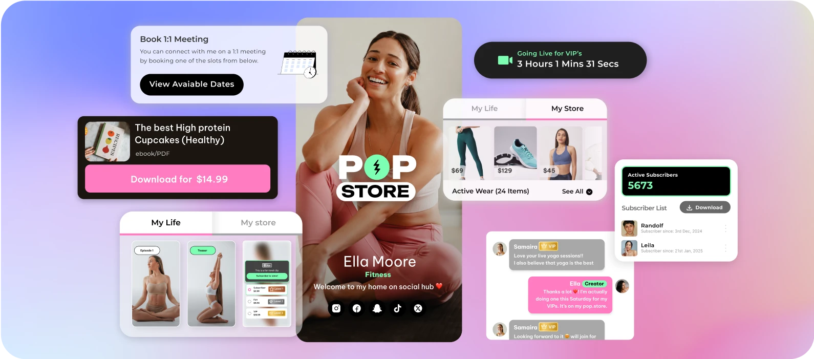 Step 1: Use a High-Converting Link-in-Bio Store (Not Just a Landing Page!)