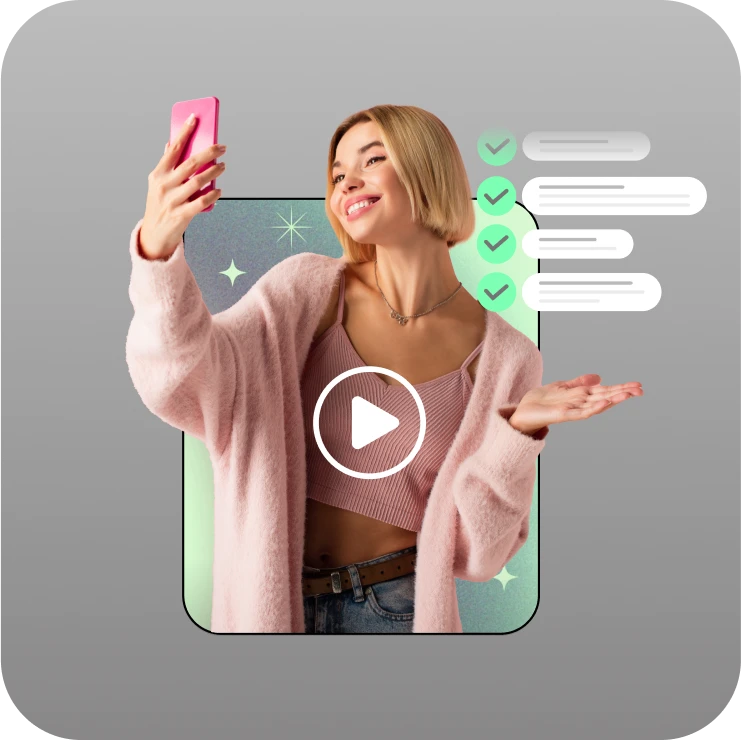 Create your video using the Reel Checklist shared below