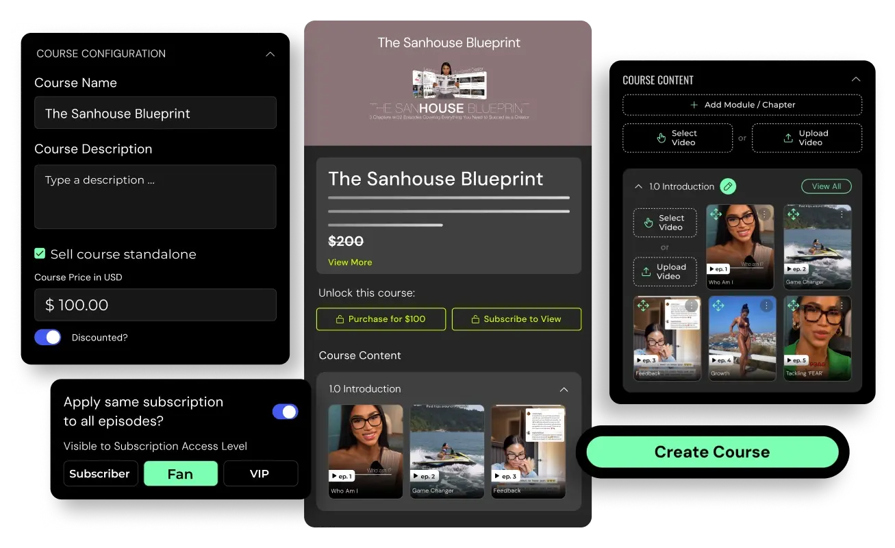 Mobile Course Builder