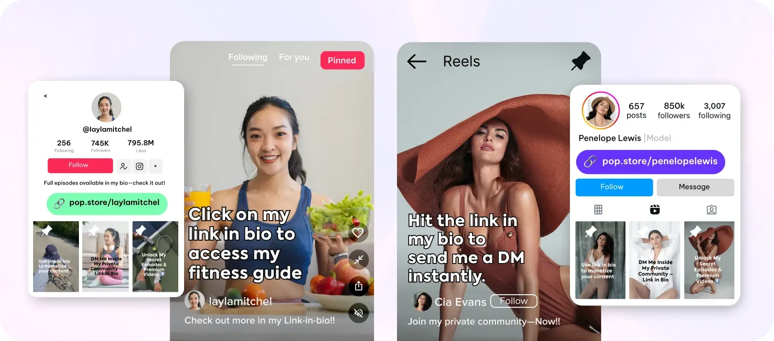 Hack #2: Pin a Reel or TikTok Explaining Why Fans Should Click Your Link