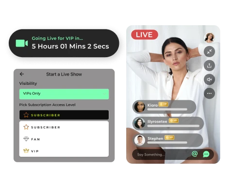Conduct Live Group Sessions