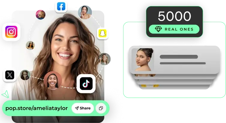 Stop sending your real ones to marketplaces : Pop Store