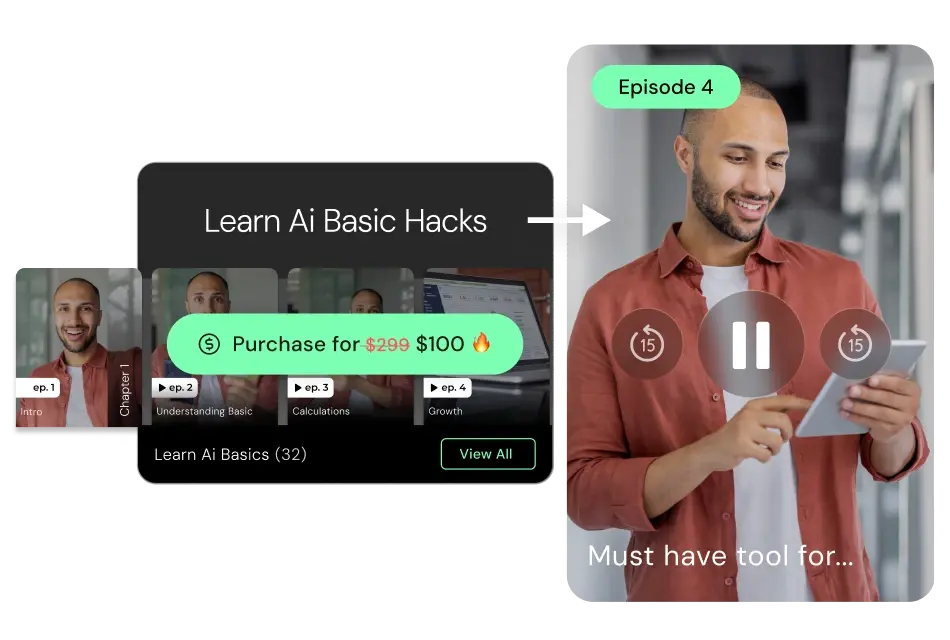 Expand on your reels and create episodic training