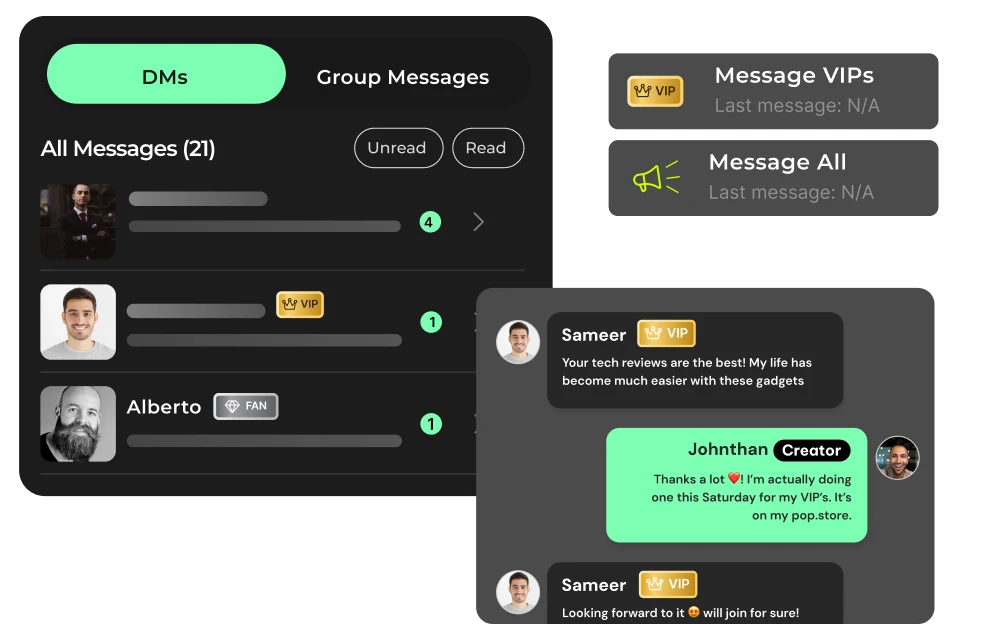 Fan Chats & DMs