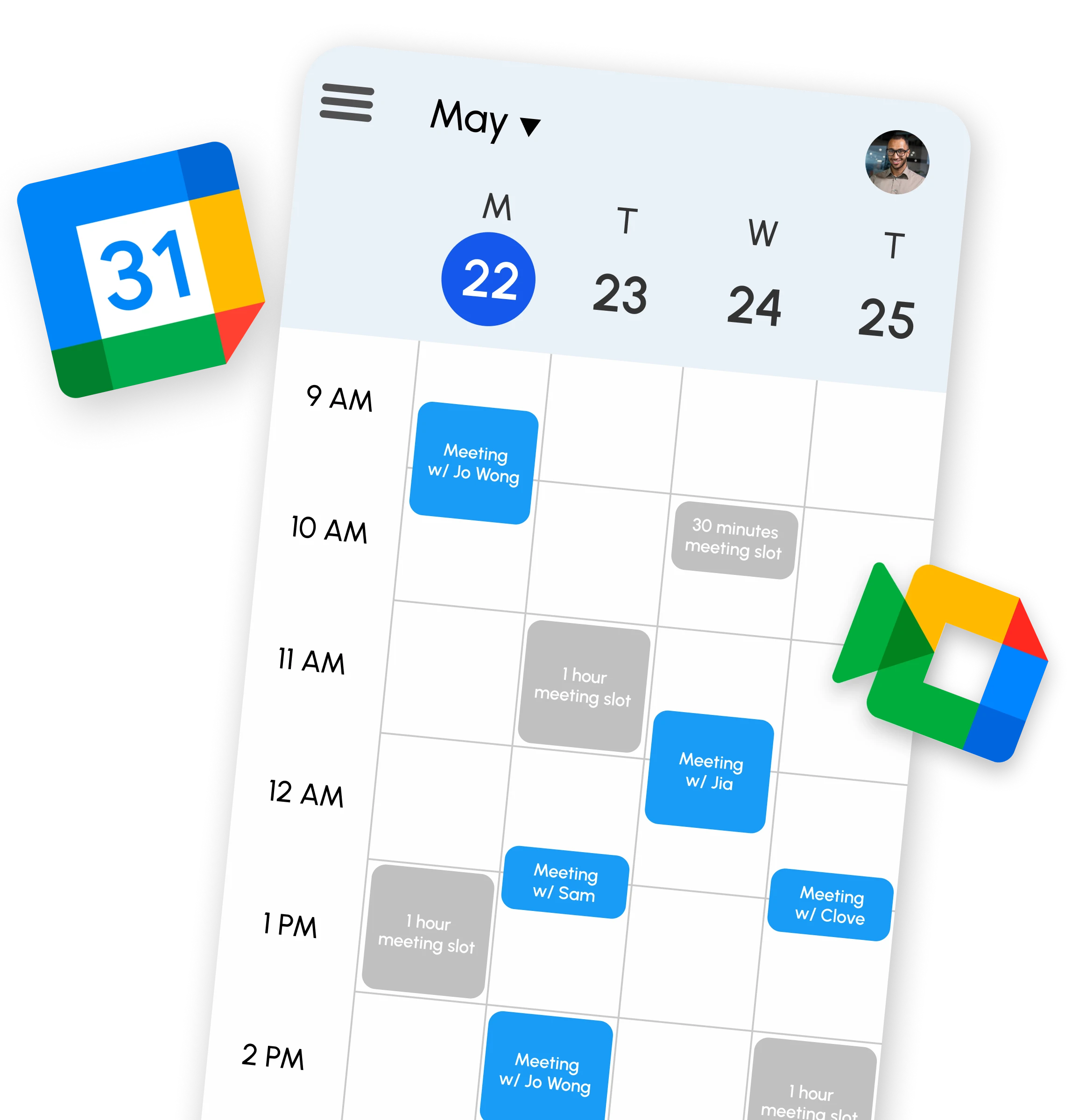 Google Calendar & Meet ​