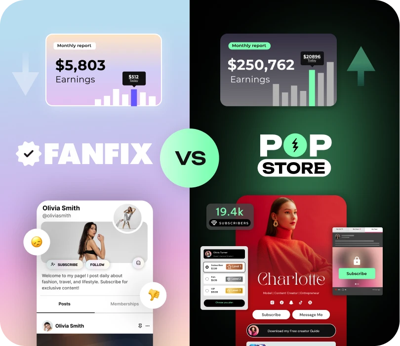 Fanfix vs. POP.STORE: Who Really Empowers Creators in 2025?