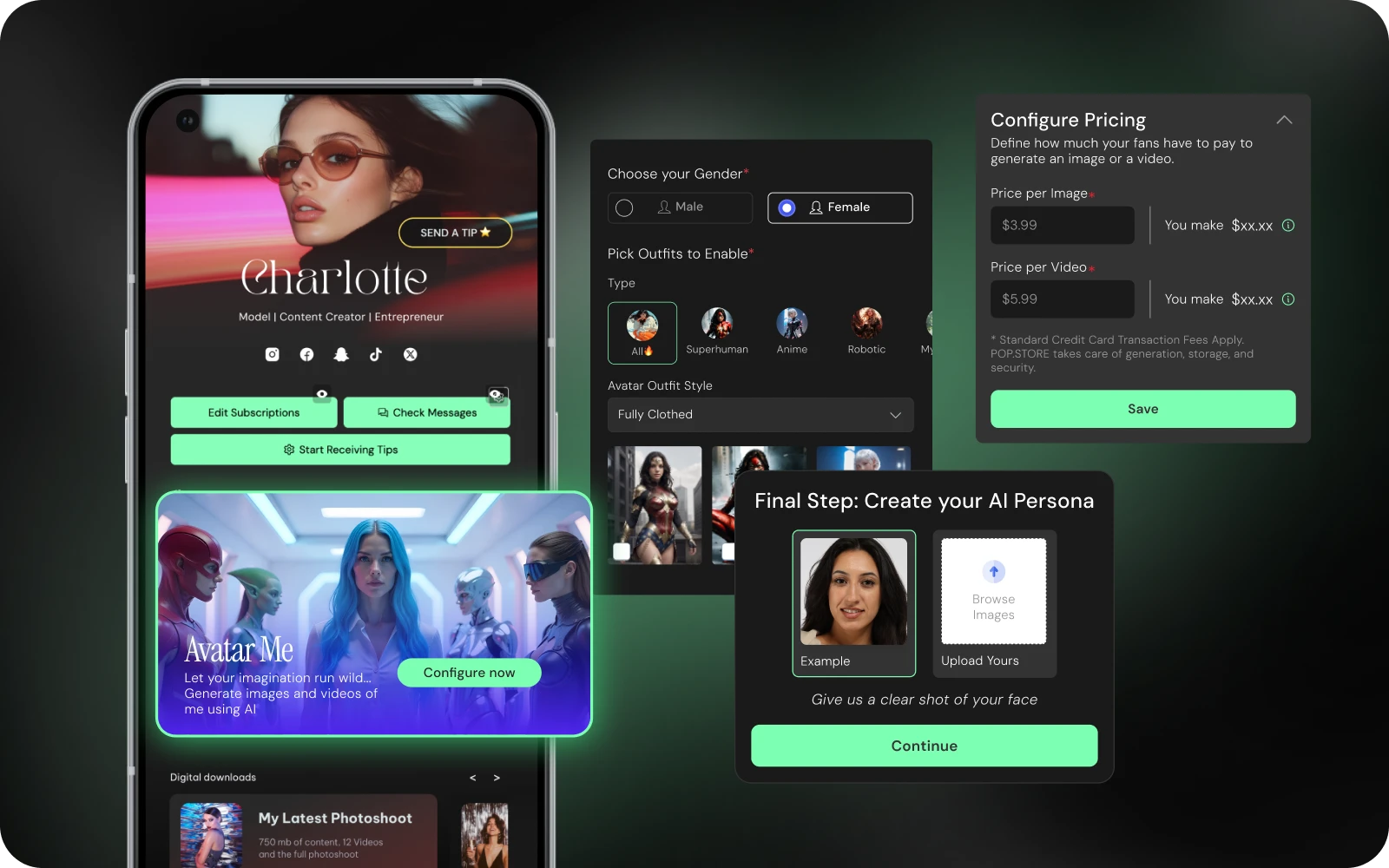 ✉️ 1. Fan-Friendly Interface