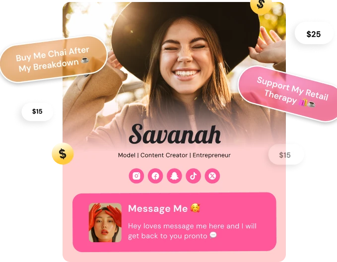 Accept tips, run paid DMs, and  host livestreams