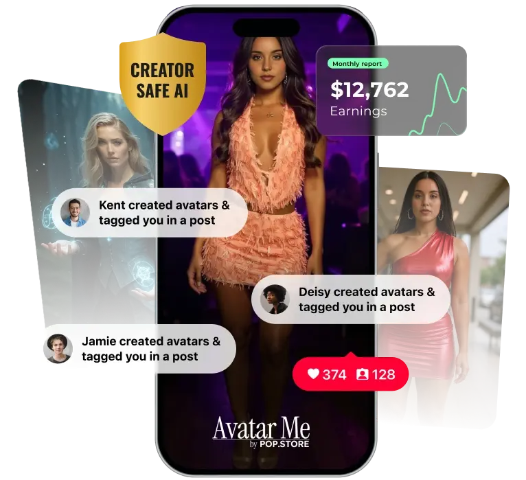 Ai Avatar Me Co-Create Content with Fans