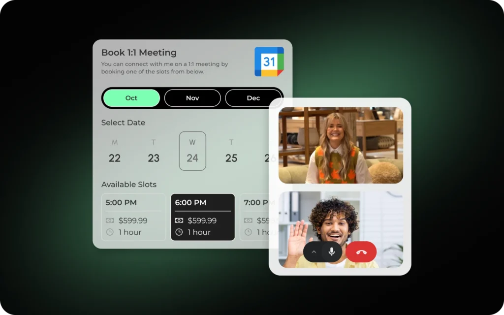 Book Real Estate Consultations Seamlessly 📅