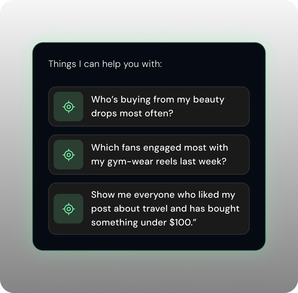 Things I can help you with: