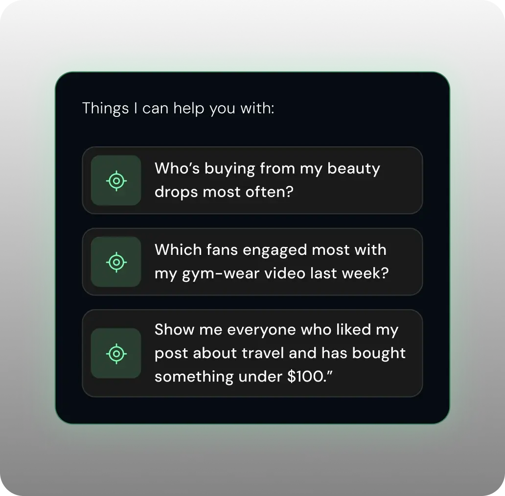 Things I can help you with: