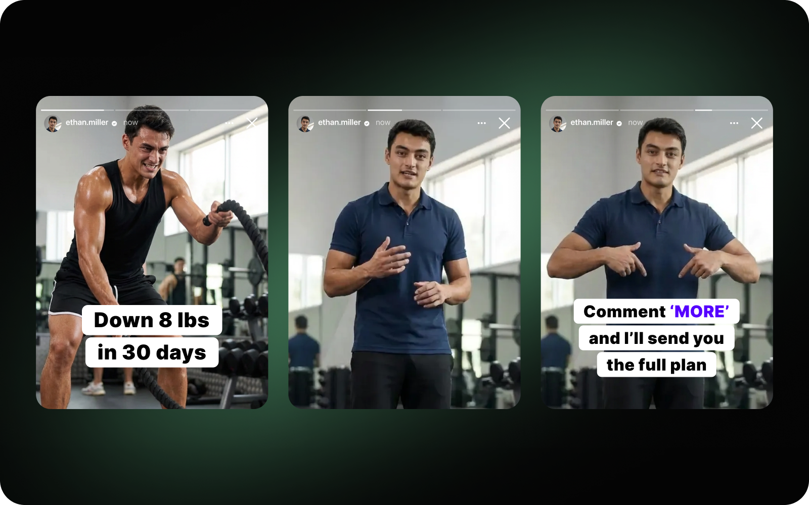 Story Pattern 1: Proof → Value → Comment